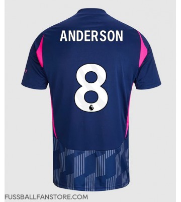 Nottingham Forest Elliot Anderson #8 Replik Auswärtstrikot 2024-25 Kurzarm